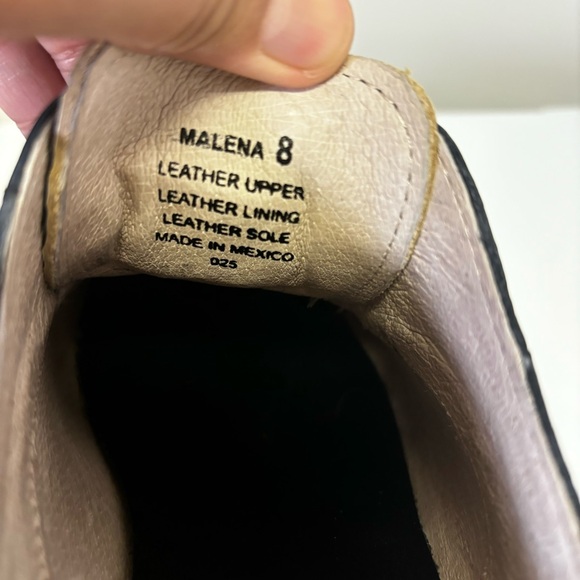 *Gifted* Freebird Leather Steven Malena Heeled Mule Clog Shoes Women’s Size 8 - Picture 2 of 10